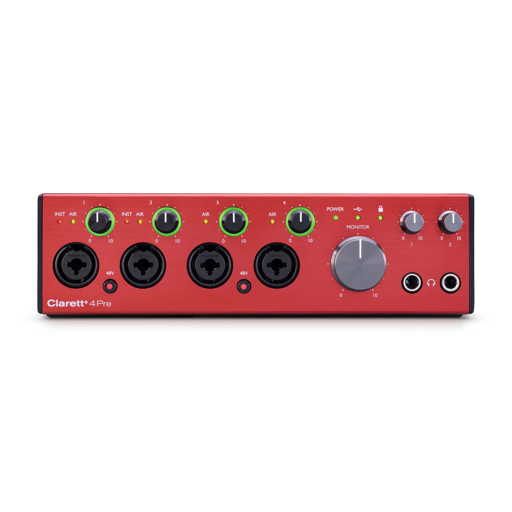 Interfaz de Audio USB-C - FOCUSRITE Clarett+ 4Pre