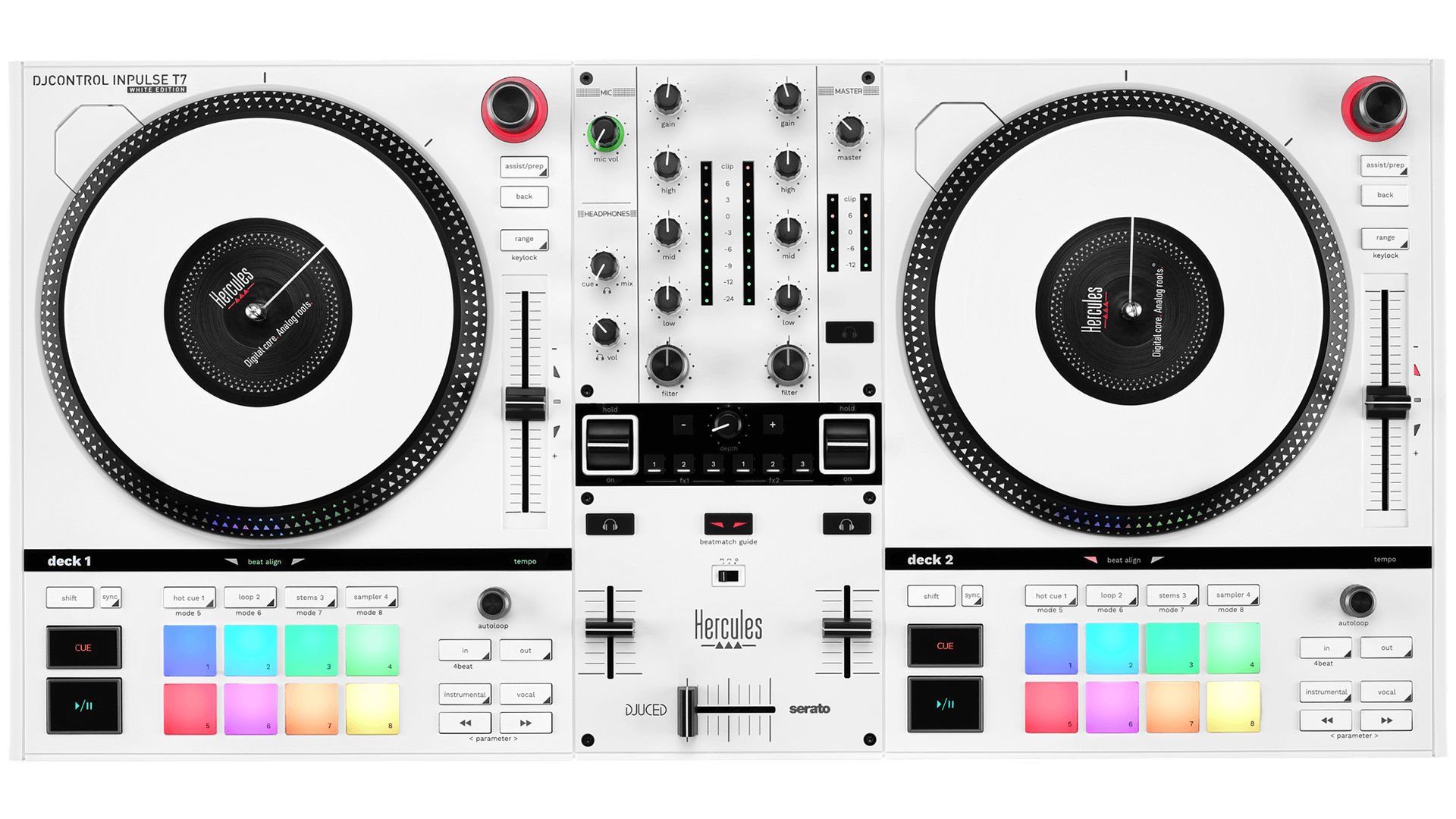 DJ Control INPULSE T7 Wht.
