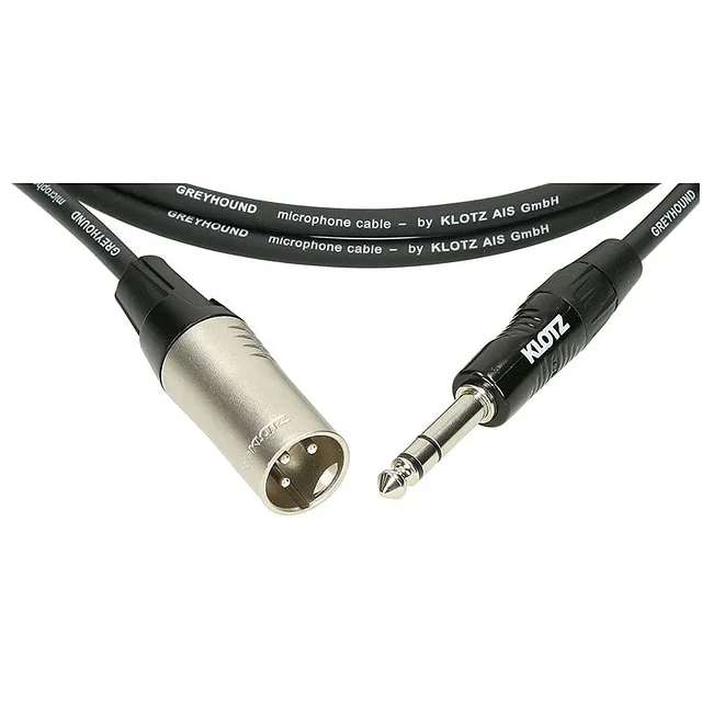 Cable XLR/ JACK Klotz  3m