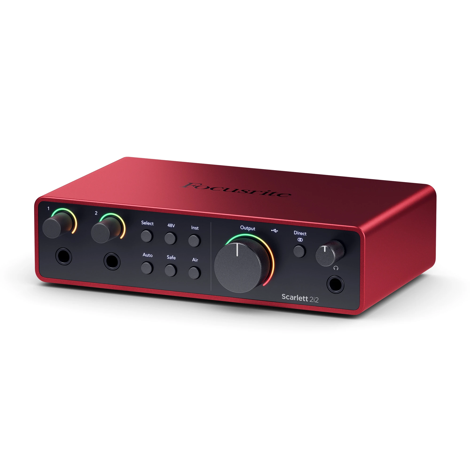 FOCUSRITE Scarlett 2i2 - Interfaz de Audio 4ta Gen