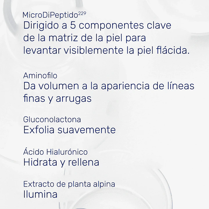 TRI – THERAPY LIFTING SERUM, con tecnología MicroDiPeptido229 3