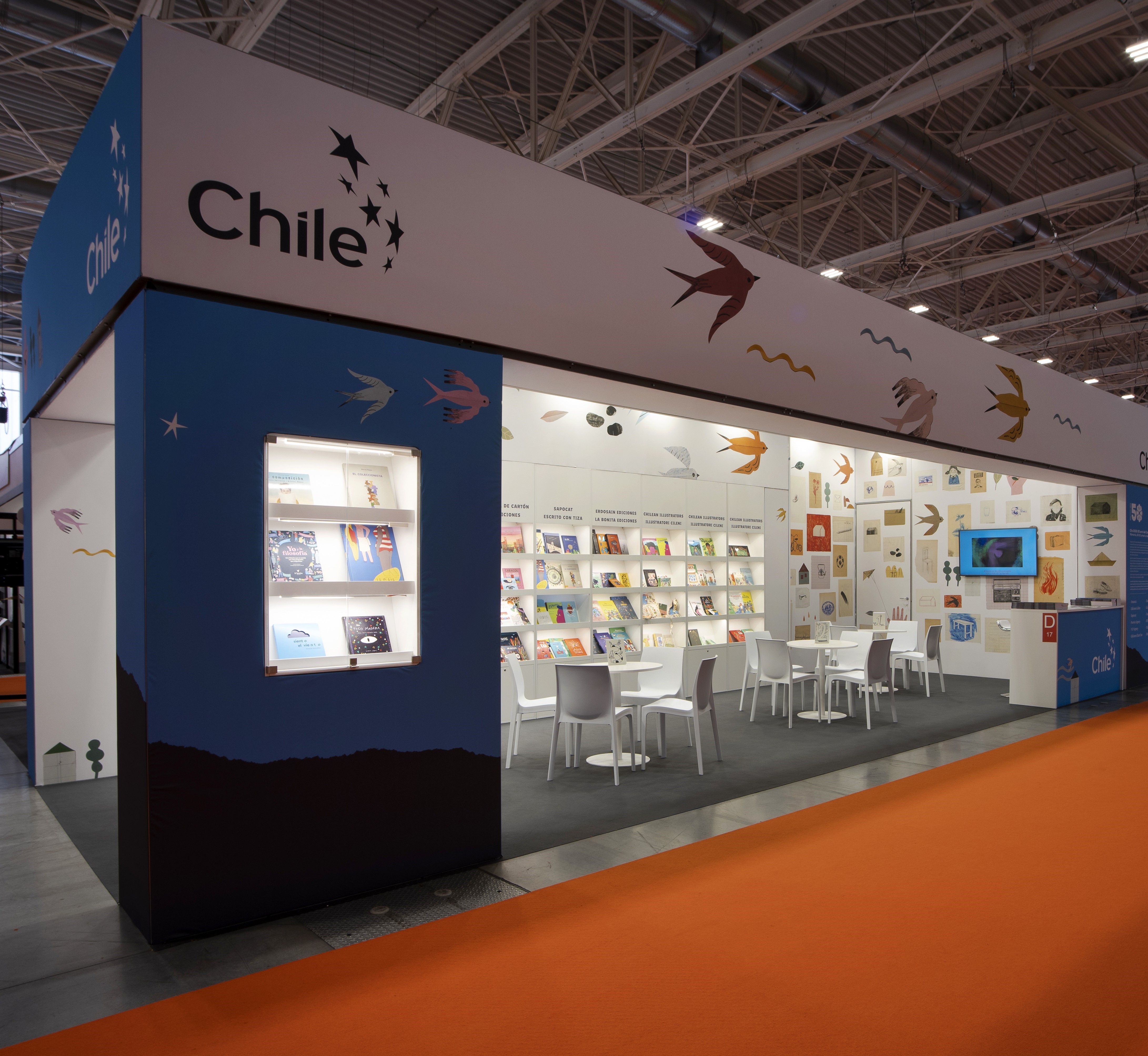 Invitación a Feria Internacional del Libro Infantil de Bolonia 2023.