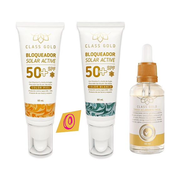 Kit prevención de manchas faciales - Tónico 50 ml 