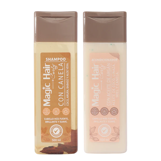 Kit Shampoo y Acondicionador de Canela 