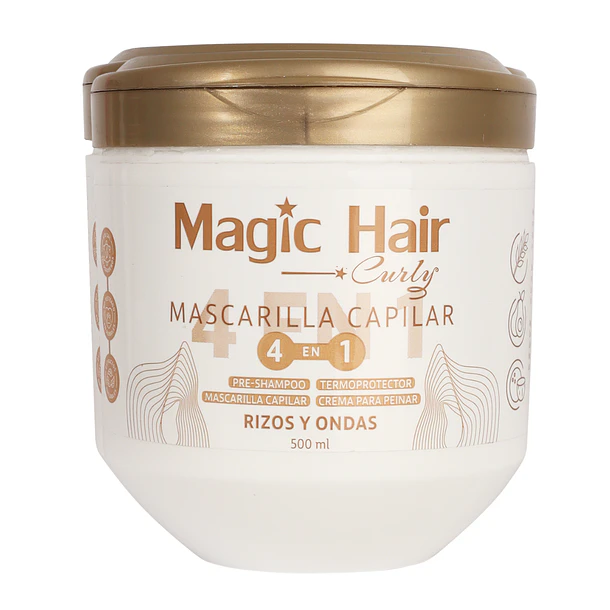 Mascarilla 4 en 1 Rizos y Ondas 