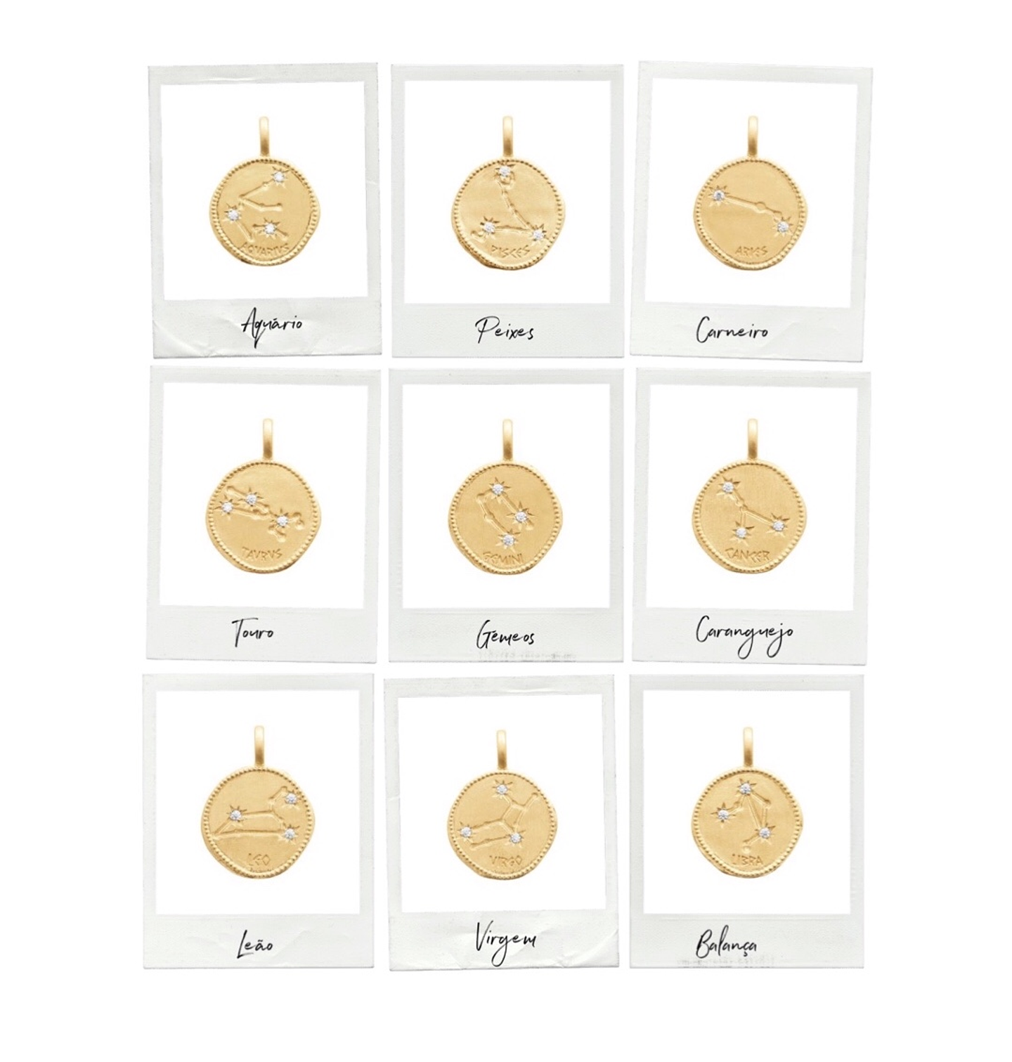 Colar constelação signo v2 4