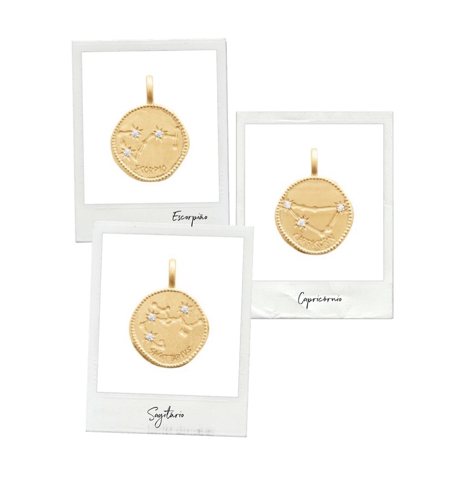 Colar constelação signo v2 5