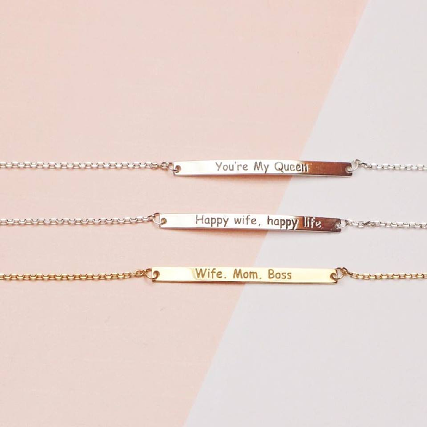 Pulseira com gravação 1