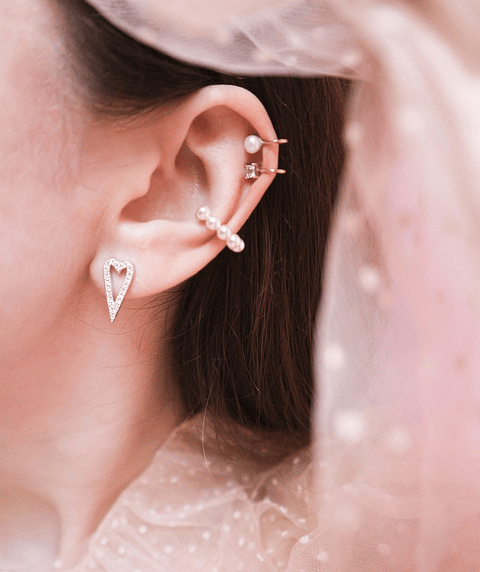 Brincos hearts | amor é encontrar um lar noutro peito 