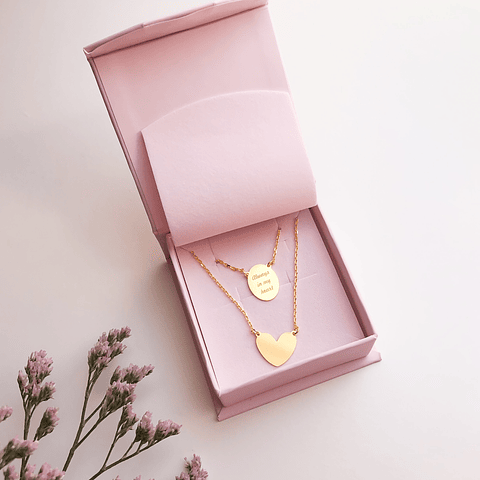 Escapulário coração | quando o coração é sol, toda a estação é verão 