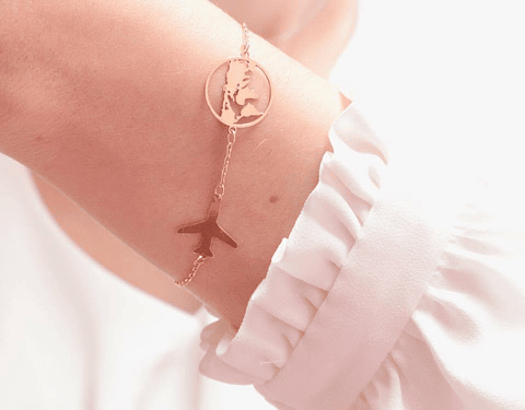 Pulseira "Where is a next stop?"