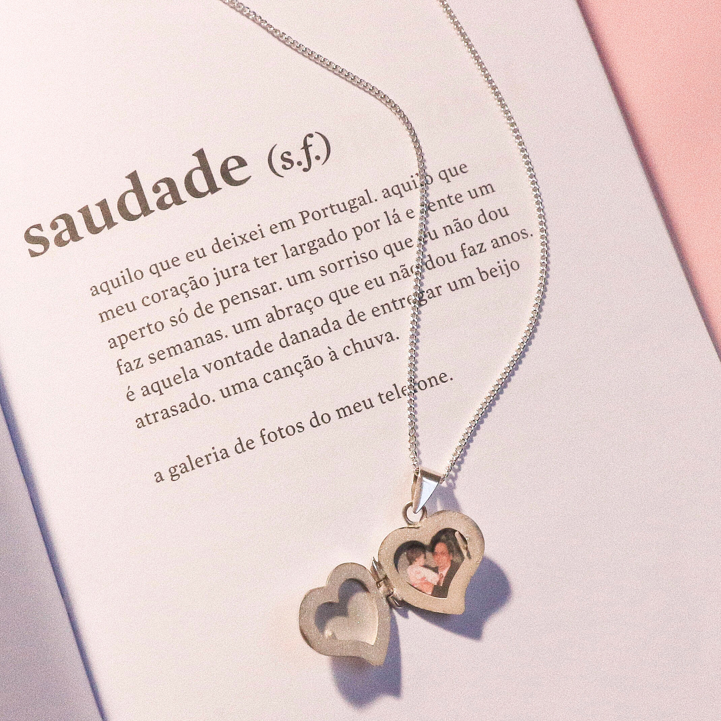 Colar mémoire | coração  3