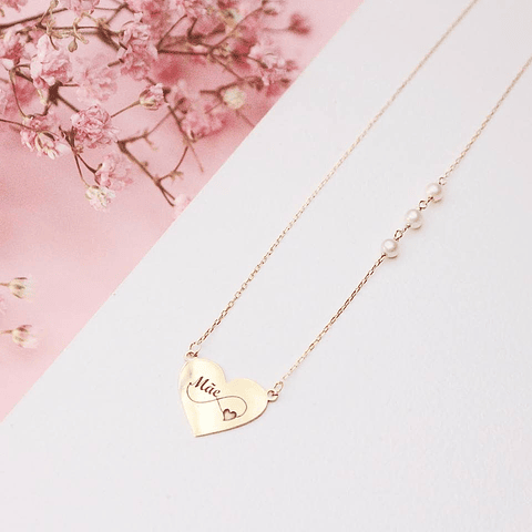 Colar "infinity love"