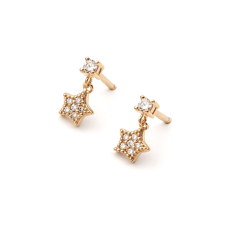 Brincos pequenas estrelas | YOU ARE MADE OF STARS