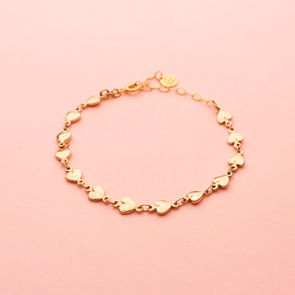 pulseira corações  1