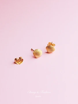 Brincos concha do mar 