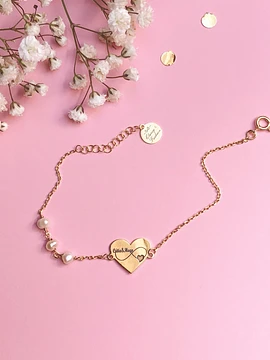 Pulseira infinity love 