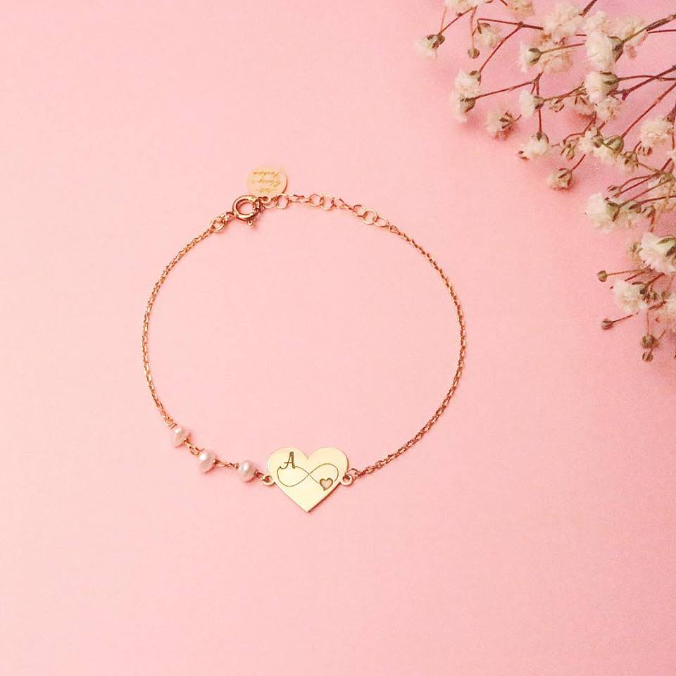 Pulseira infinity love  1
