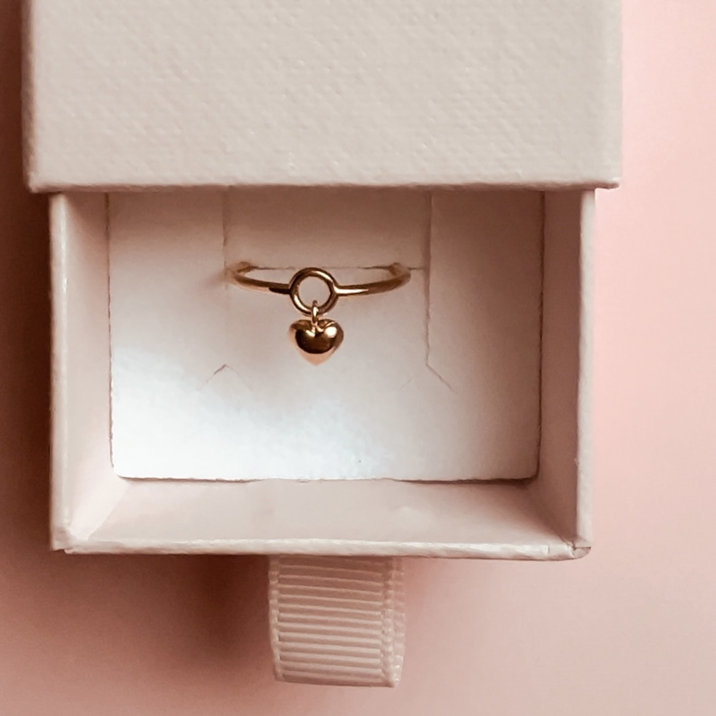 Anel coração vintage  2