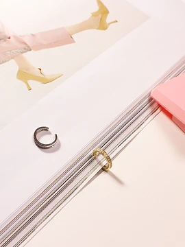 Anilha com zircónias 