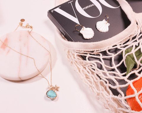 Colar AQUA | ela é mar, calma mas tão profunda 