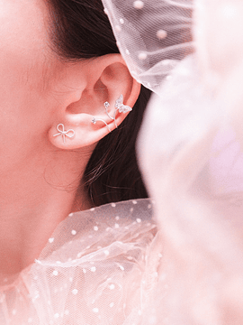 Earcuff borboleta 