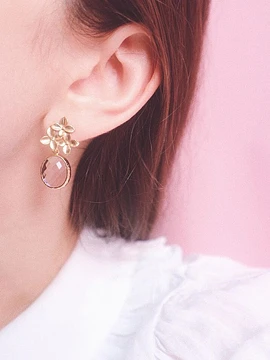 Brincos flor de cerejeira v2