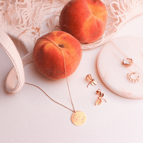 Colar constelação do signo 