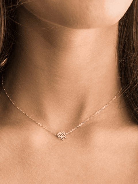 Colar flor de lótus