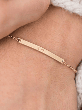 Bracelet with engraving