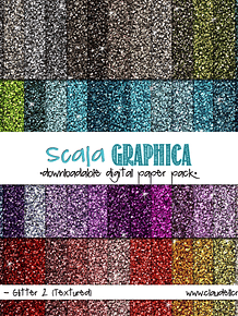 Glitter 2 Digital Paper Pack (100) - 12"x12" 300 DPI Backgrounds Wallpapers Rainbow Colors Basic55 Commercial Use Instant Download/Digital File Only