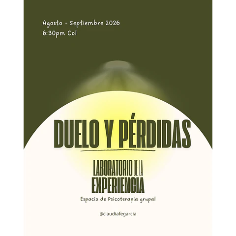 Laboratorio de la Experiencia - PG Duelo y Pérdidas