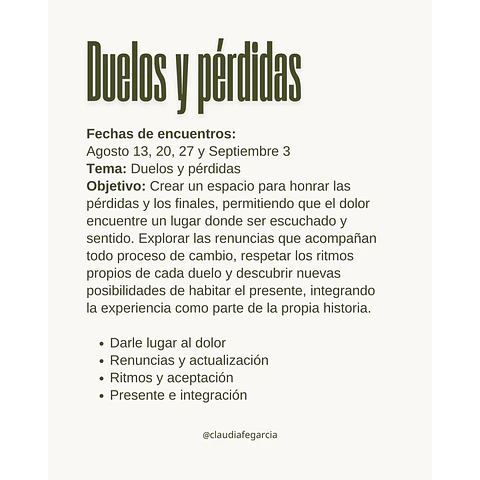 Laboratorio de la Experiencia - PG Duelo y Pérdidas