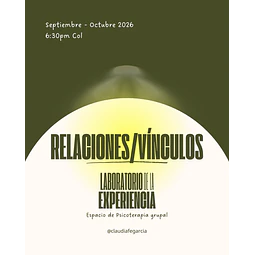 Laboratorio de la Experiencia - PG Relaciones/Vículos
