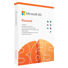 Microsoft 365 Personal - Suscripción Anual