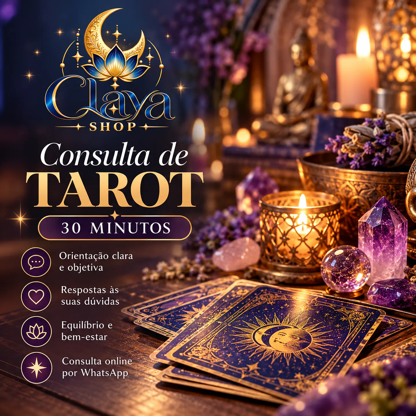 Consulta de Tarot de 30 minutos 1