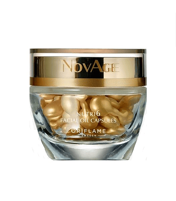 Cápsulas de aceite facial NOVAGE Nutri6 30 cápsulas