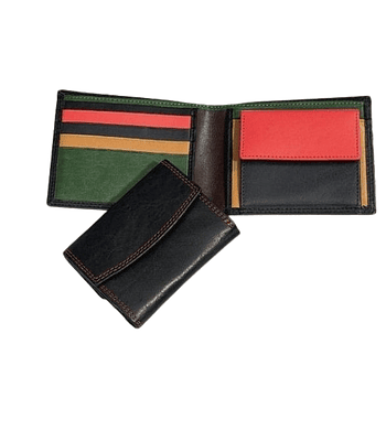 Billetera Cristian Lay Tarjetero Cuero Compacta