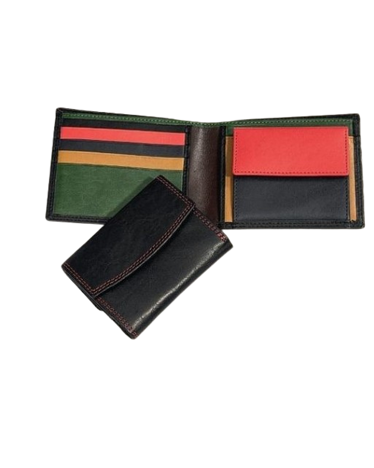 Billetera Cristian Lay Tarjetero Cuero Compacta