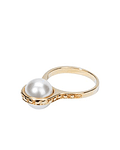 Anillo perla Dorada