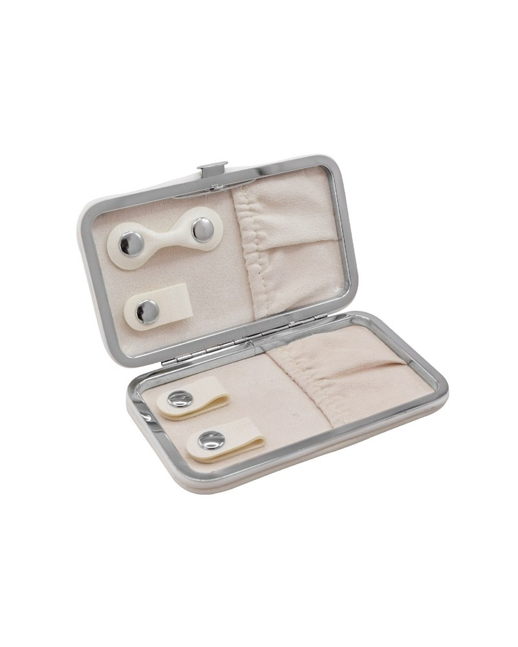 Joyero Cartera Color Crema