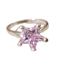 Anillo Estrella Lila