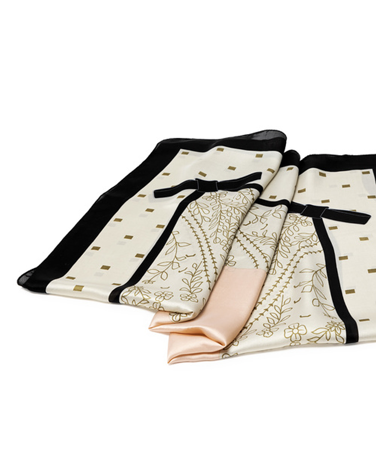 Pañuelo multicolor de polyester