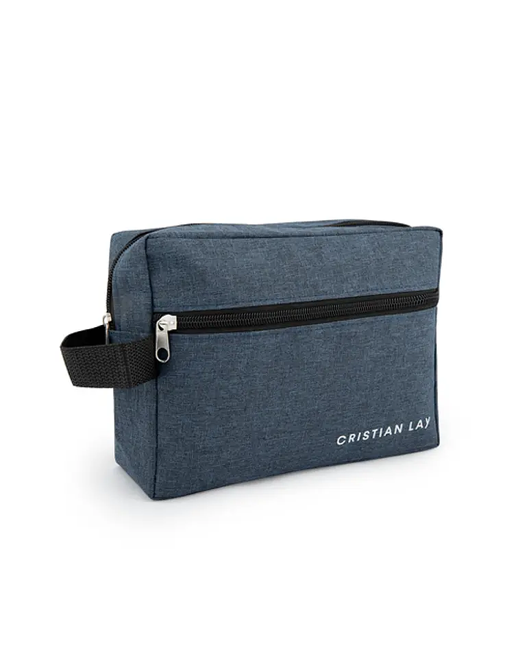 Neceser rectangular en Azul