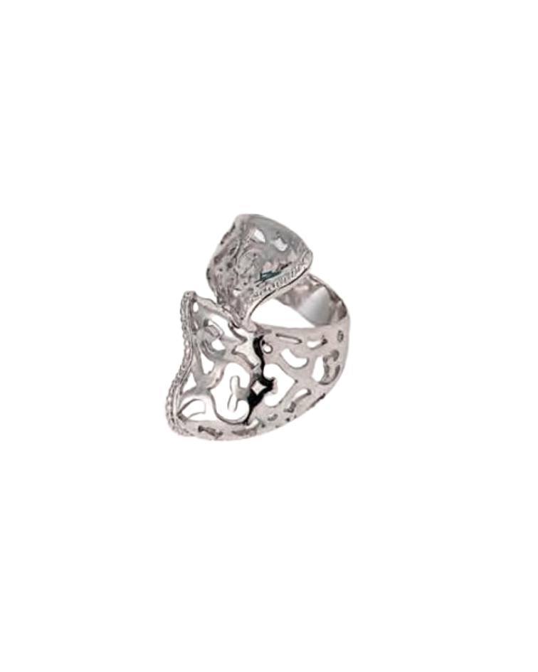 Anillo Chapado en Rodio