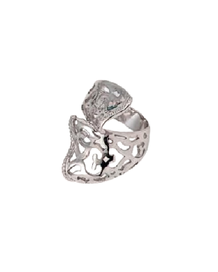 Anillo Chapado en Rodio