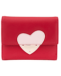Billetera roja corazón