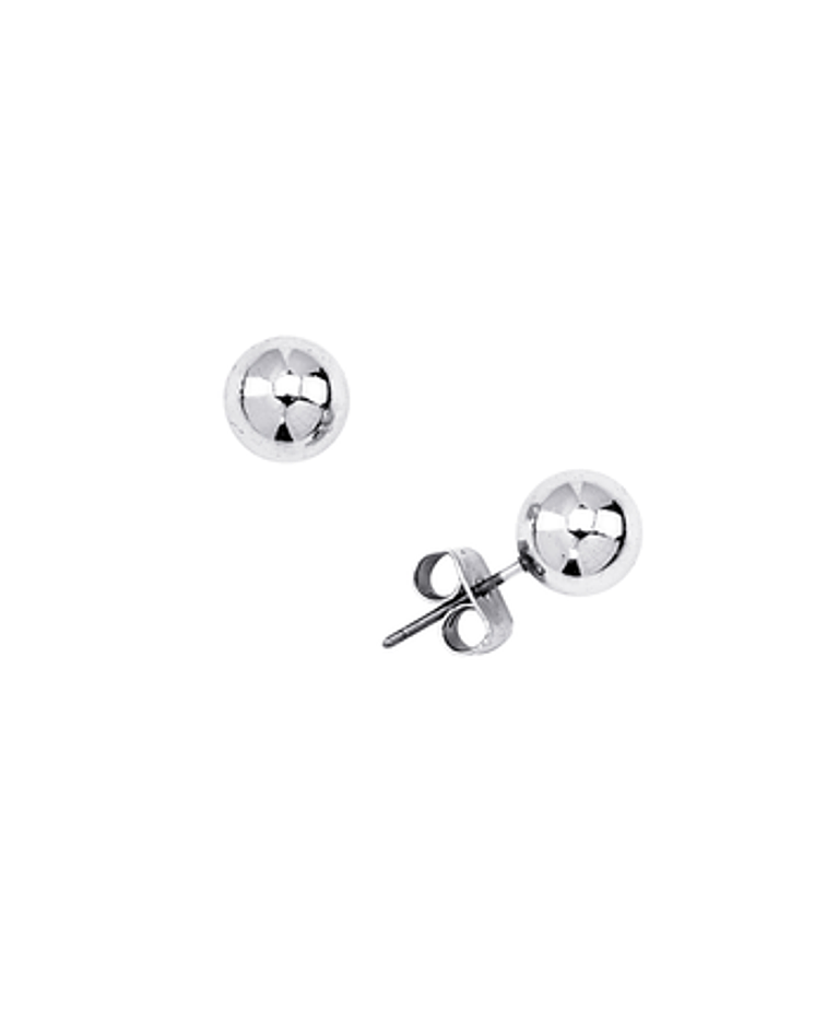 Set gargantilla y pendientes plateados