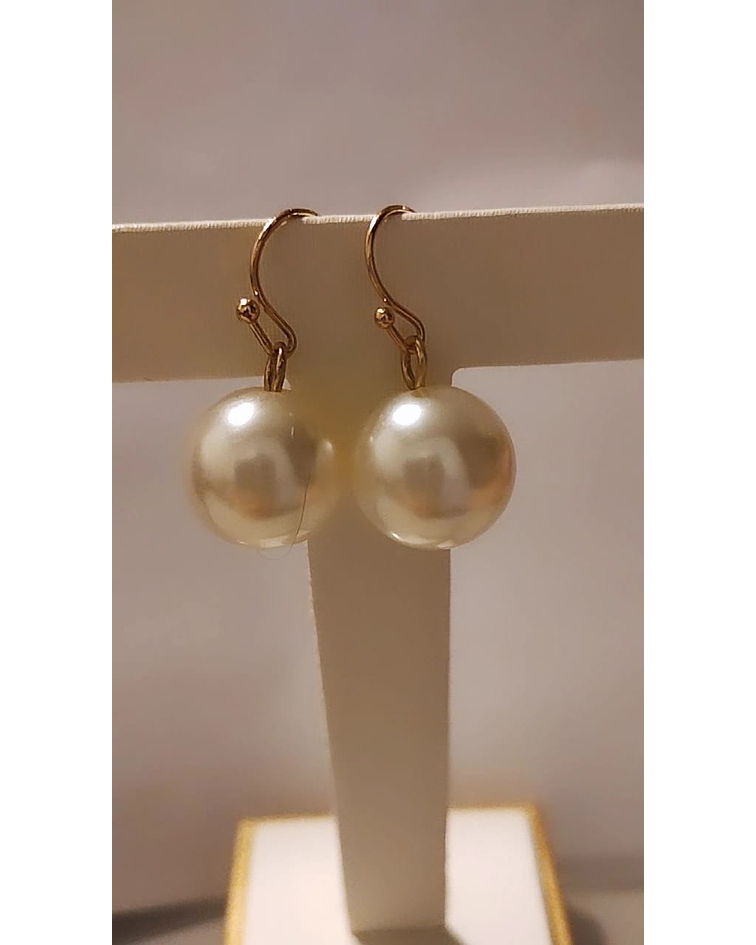 Pendiente Perla Grande