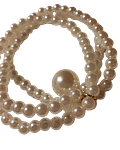 Pulsera perla elasticada